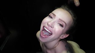 Hazel Paige's Second Gloryhole, Scene #01