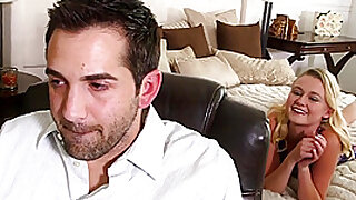 Teen Kenzie Kai Proves She's the Deep Throat Queen with an Older Man's Cock