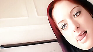 Melissa Lauren - Looks Into The Camera As She Licks And Sucks A Black Dick